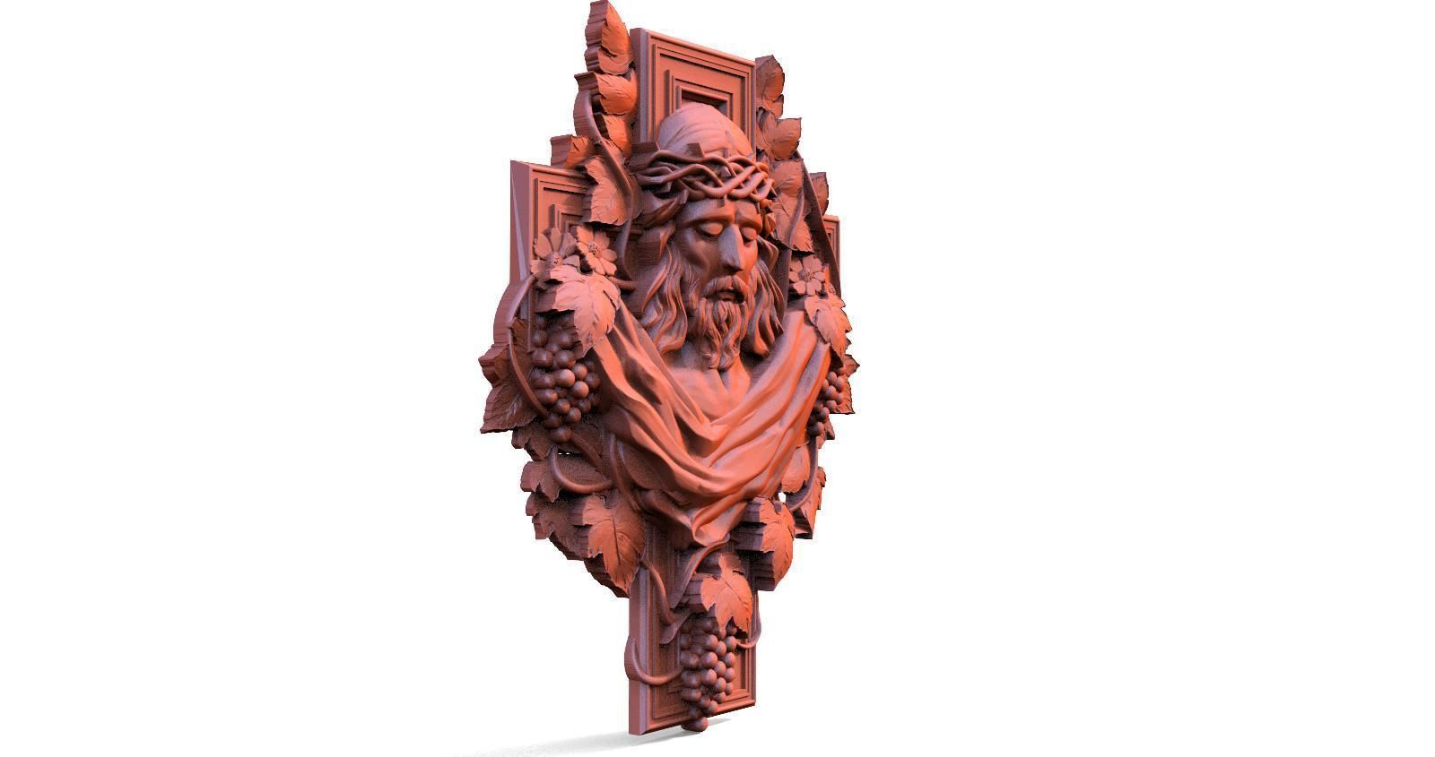 Jesus Christ CNC 3D print model_3