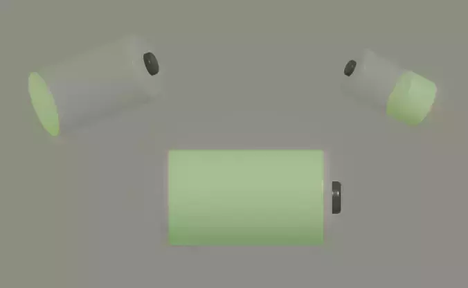 Battery Charge Indicator 3D model