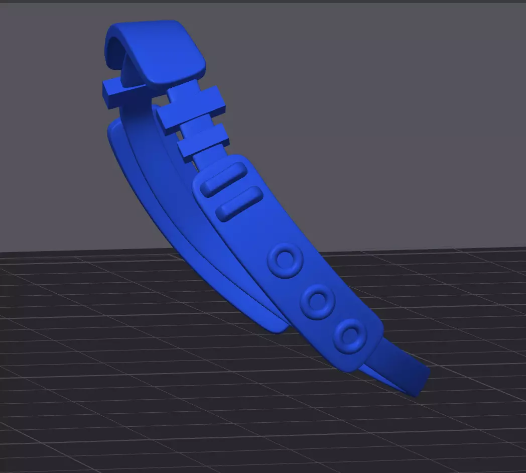 Phase 1 Gree Strap for One12 Scale Custom 3d Files 3D print model_0