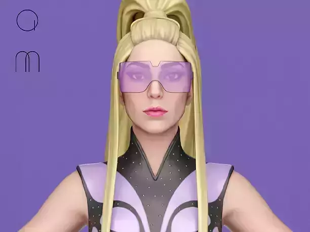Enigmatic and Chromatica Armor Gaga - Fortnite