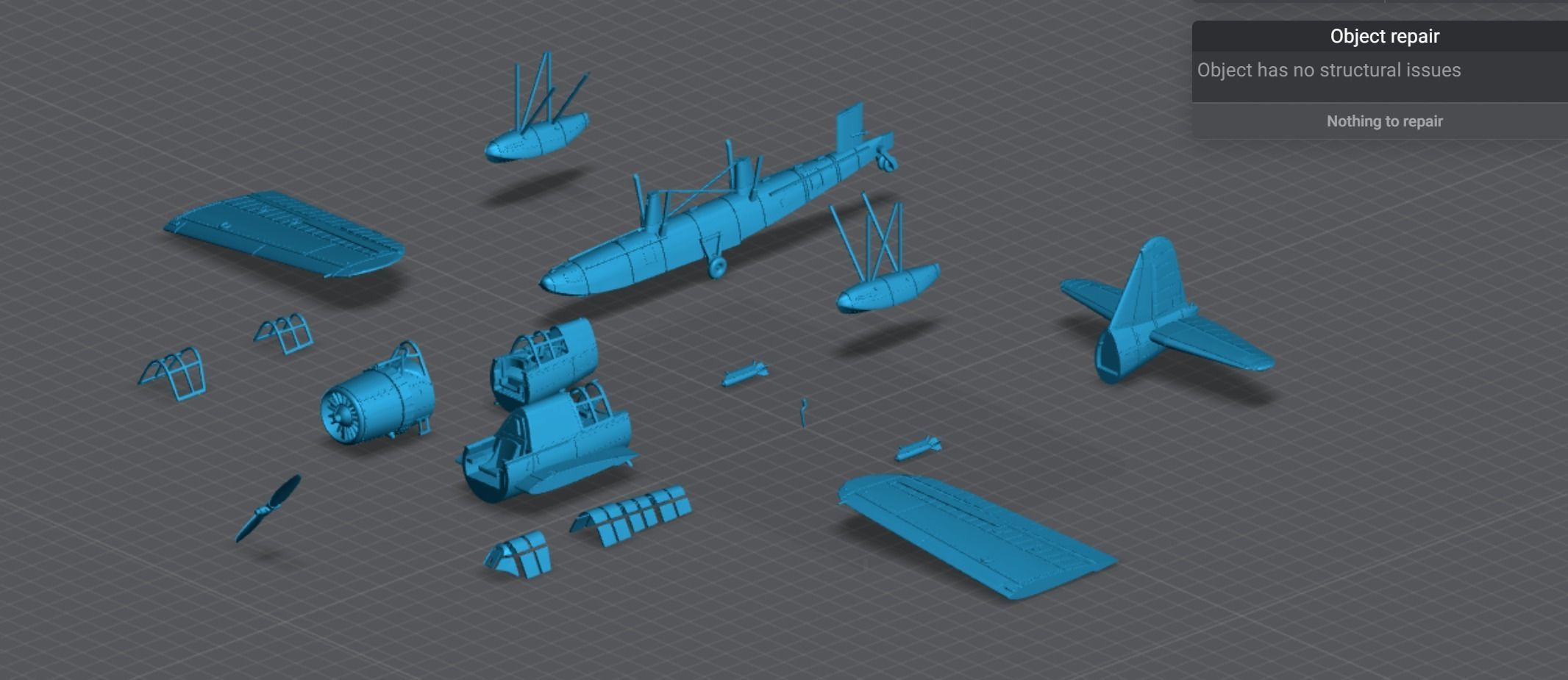 Vought OS2U Kingfisher Scale model 3D print model_5