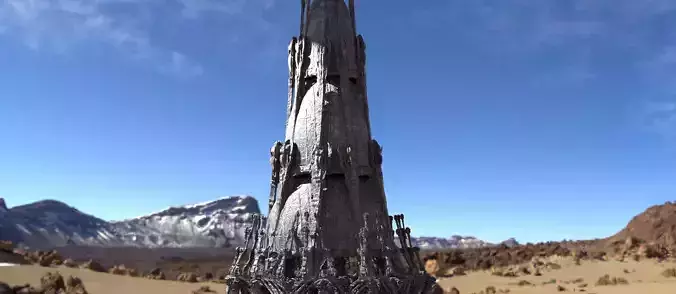 Ancient Crete Barbarian Tower