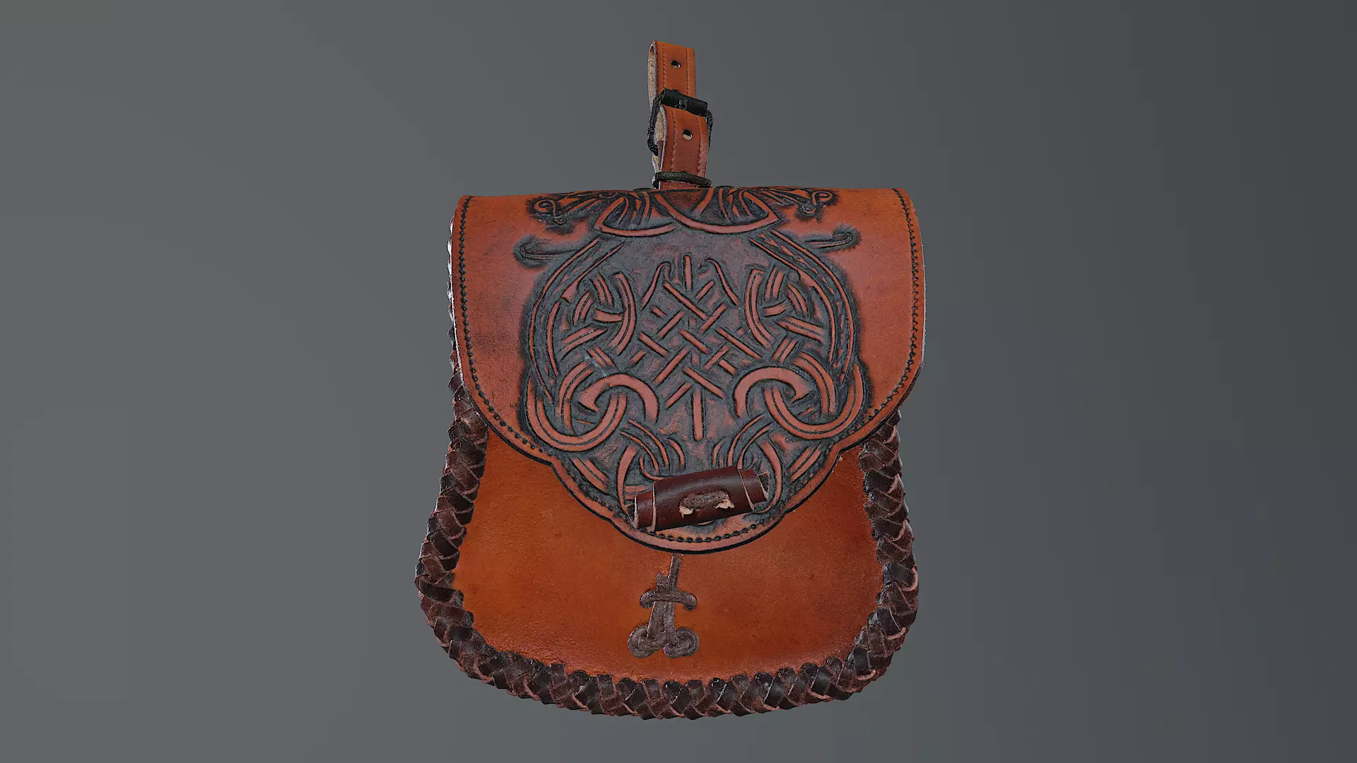 medieval Bag 0003 Photogrametry 3D model_0