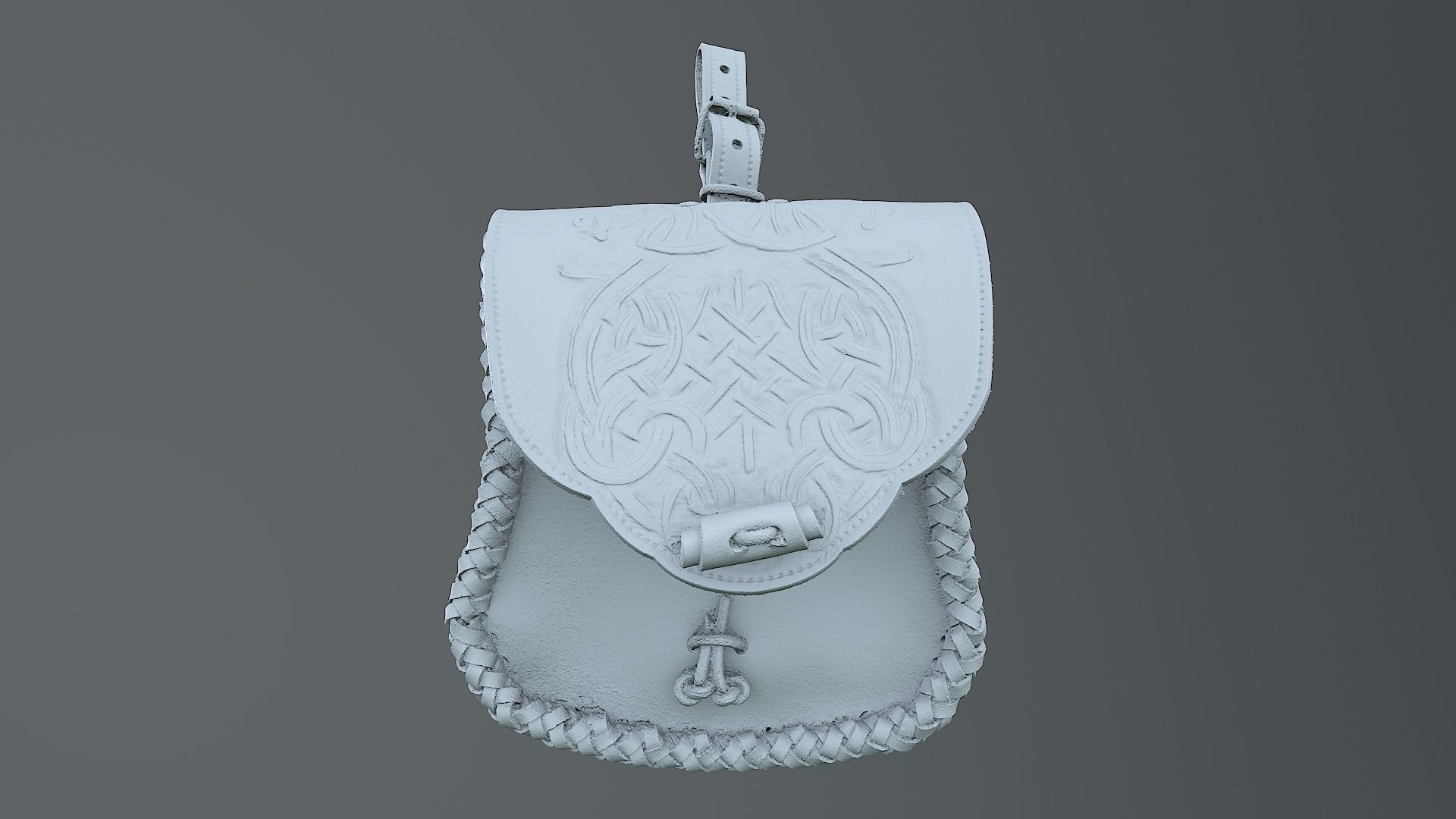 medieval Bag 0003 Photogrametry 3D model_1