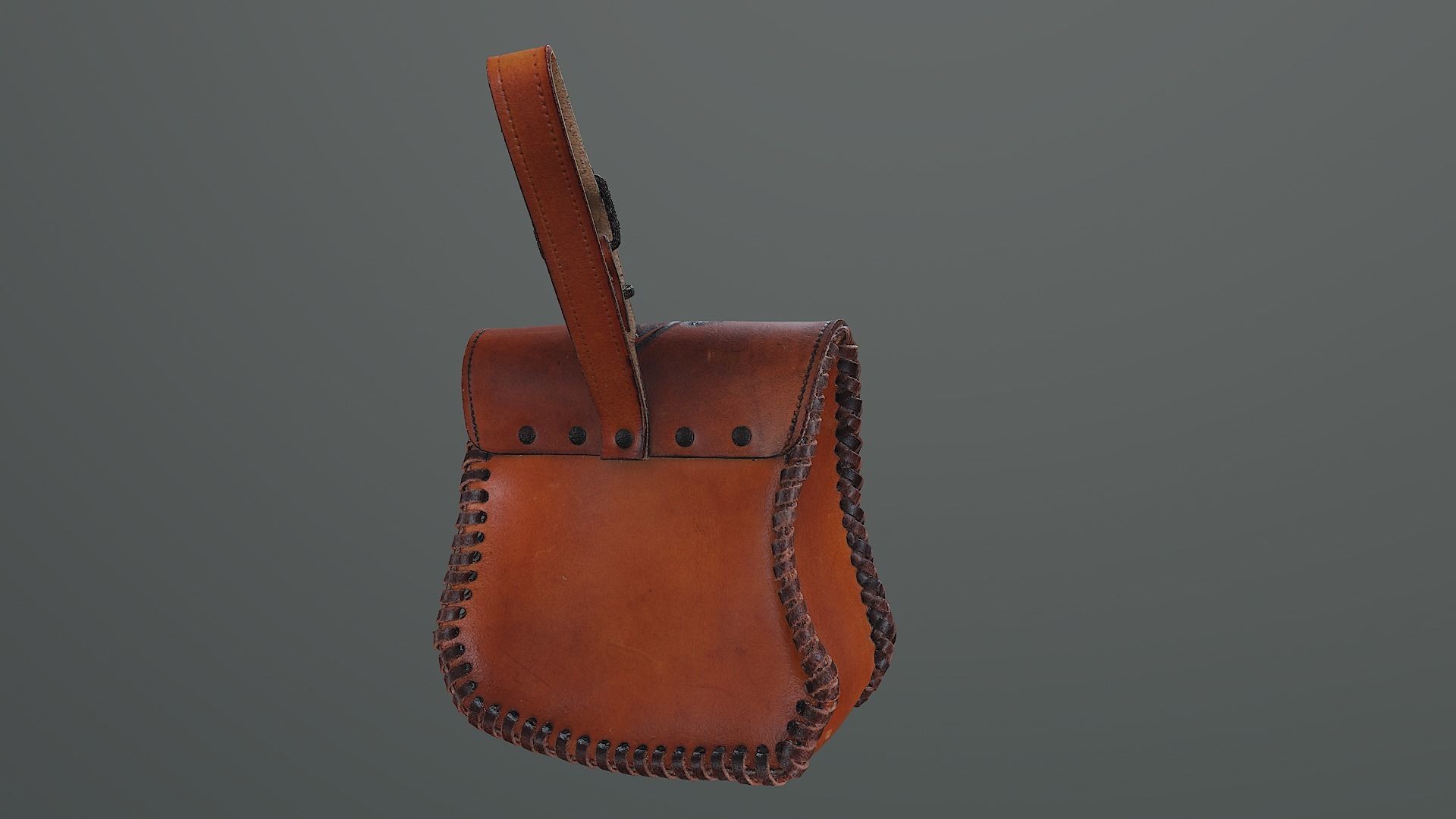medieval Bag 0003 Photogrametry 3D model_2