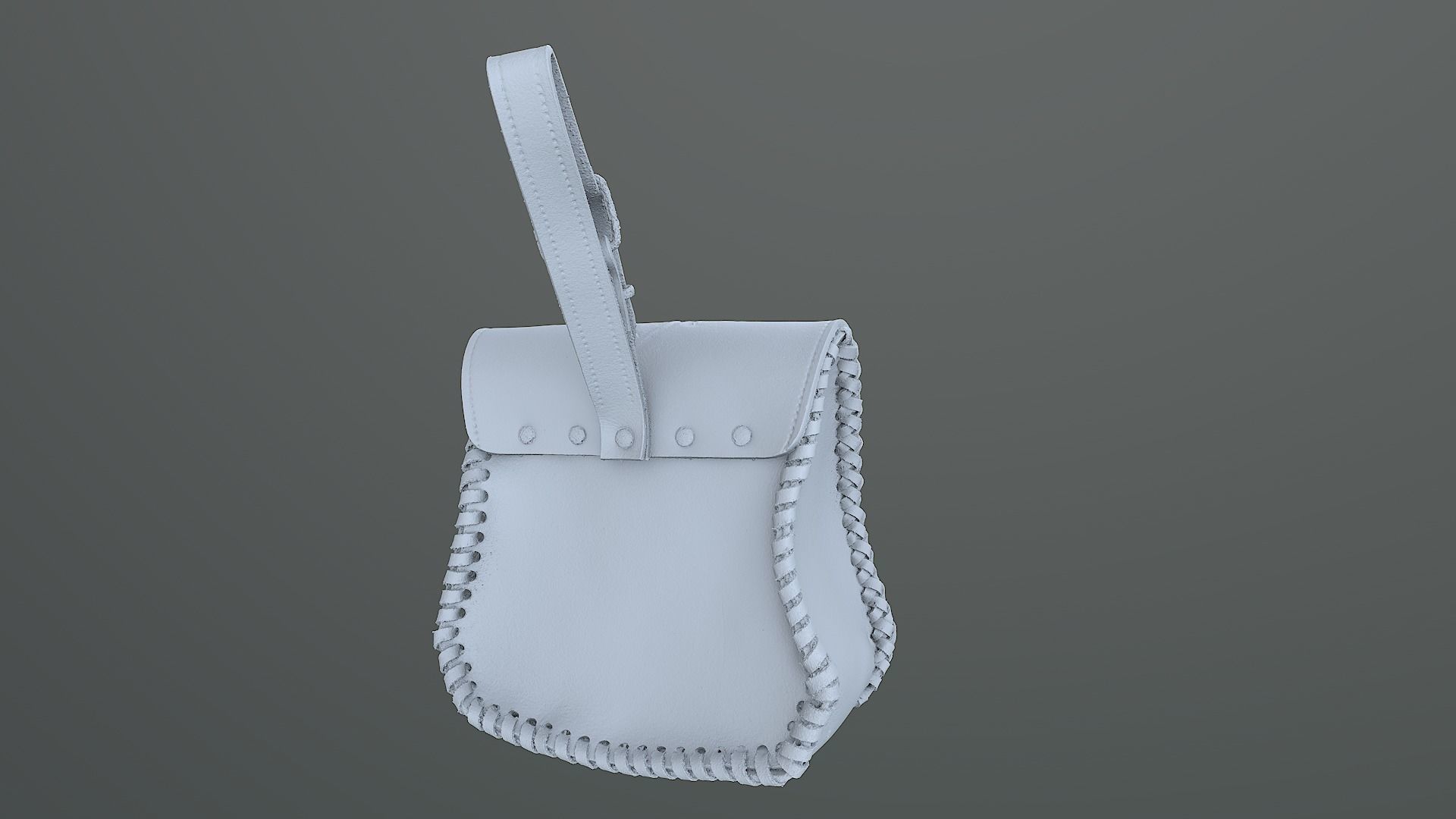 medieval Bag 0003 Photogrametry 3D model_3