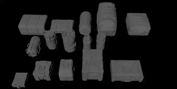 15 models of sci-fi gear bags