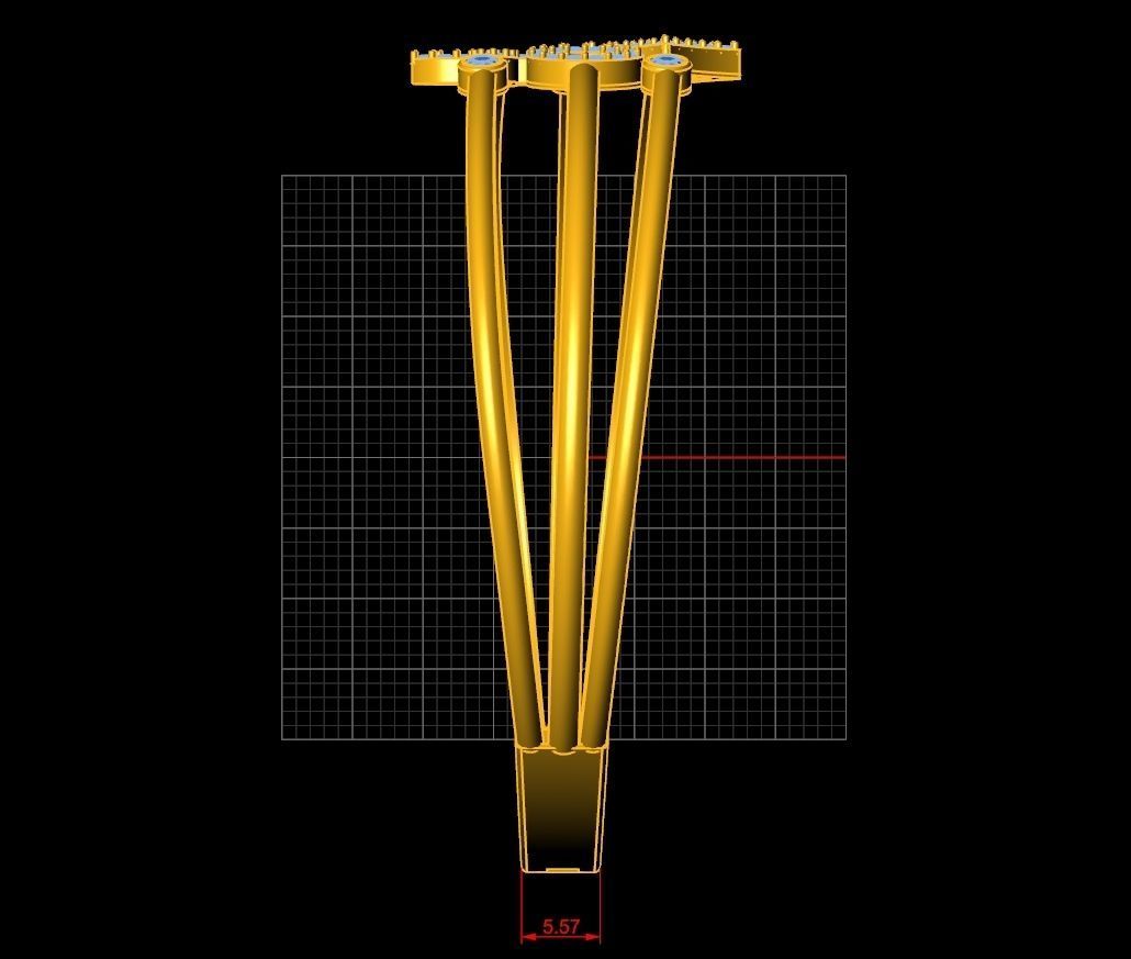 LOUIS VUITTON Braclets Code-BAD068 3D print model_4