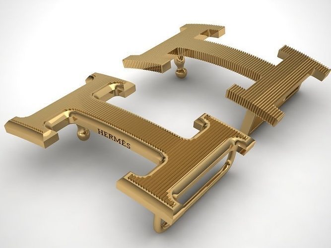 Hermes Belt Buckle Code-BAD070 3D print model