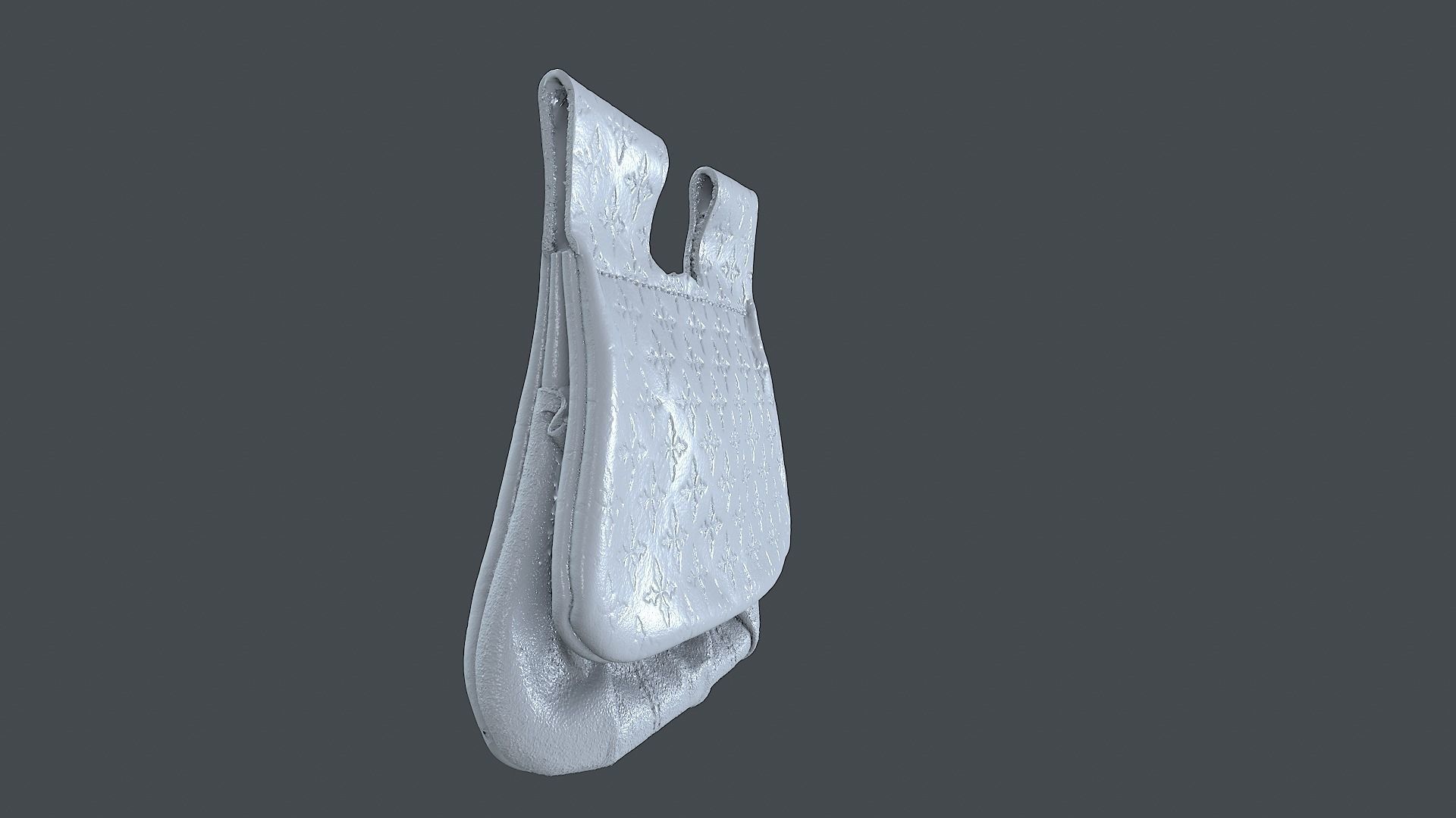 medieval Bag 0005 Photogrametry 3D model_3