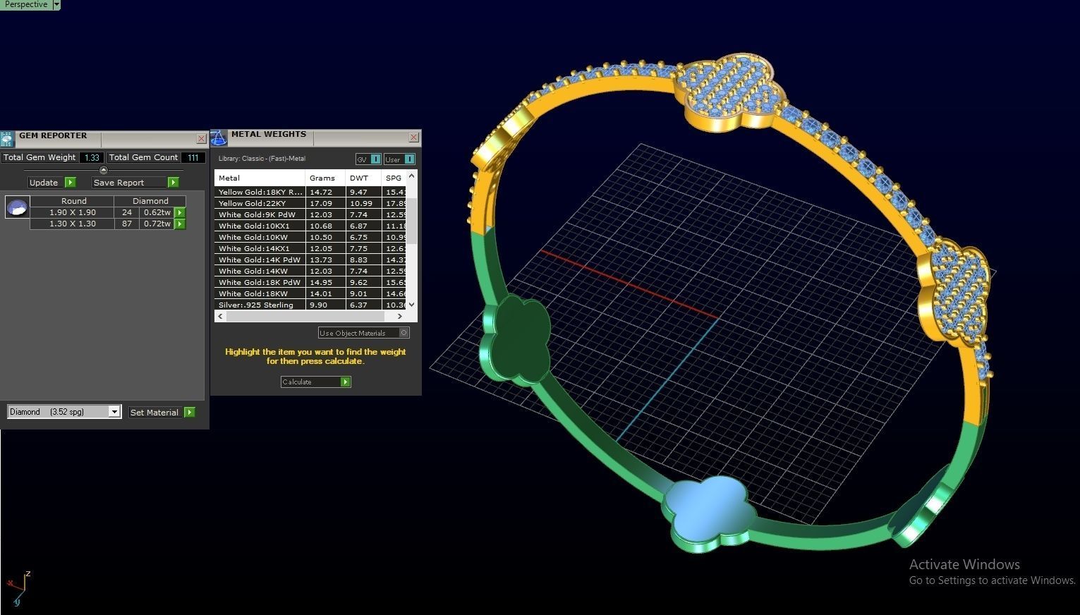 Van Cleef Arpels Braclets Code-BAD074 3D print model_5