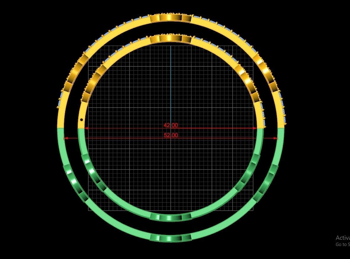 Van Cleef Arpels Braclets Code-BAD074 3D print model_3