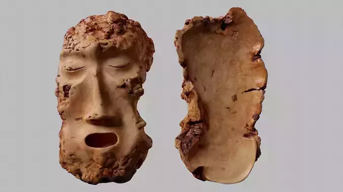 HD 3D photogrammetry Mask 