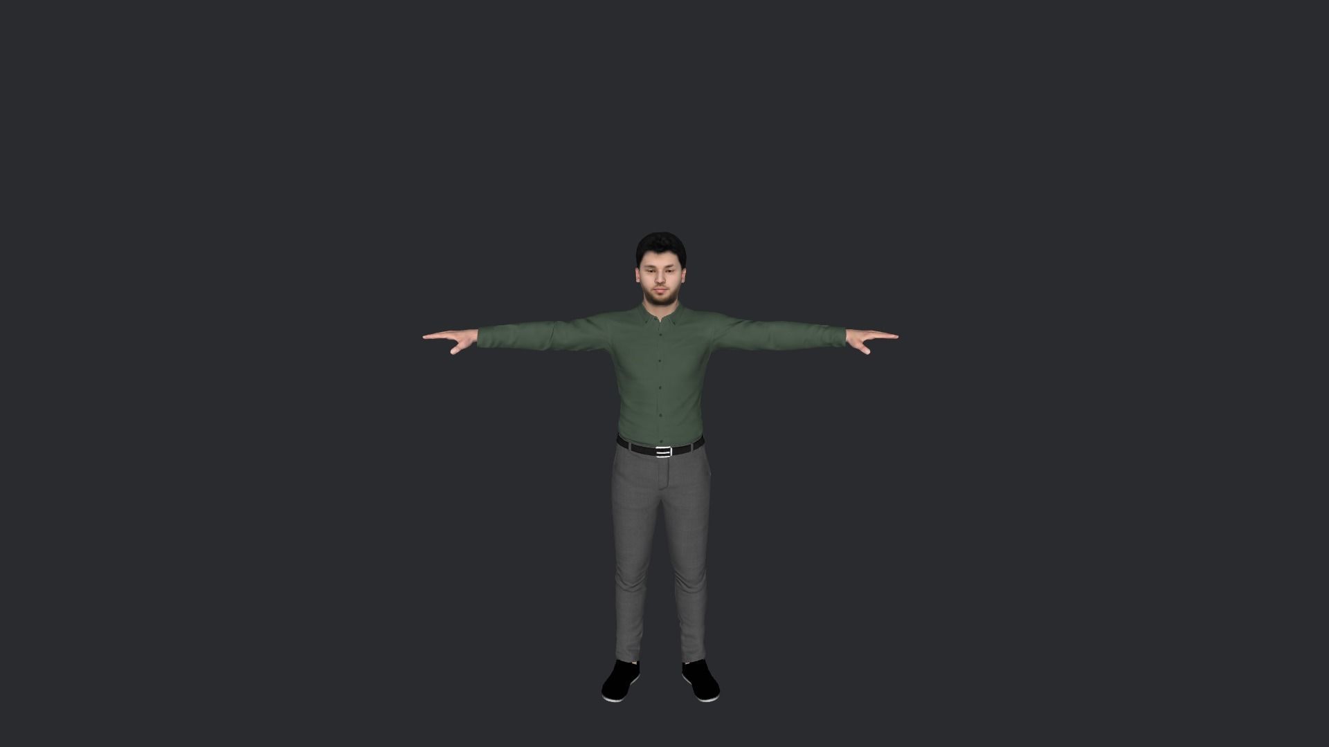 Adin Ross Hyper Realistic Full Body Rigged Character 3D model_27