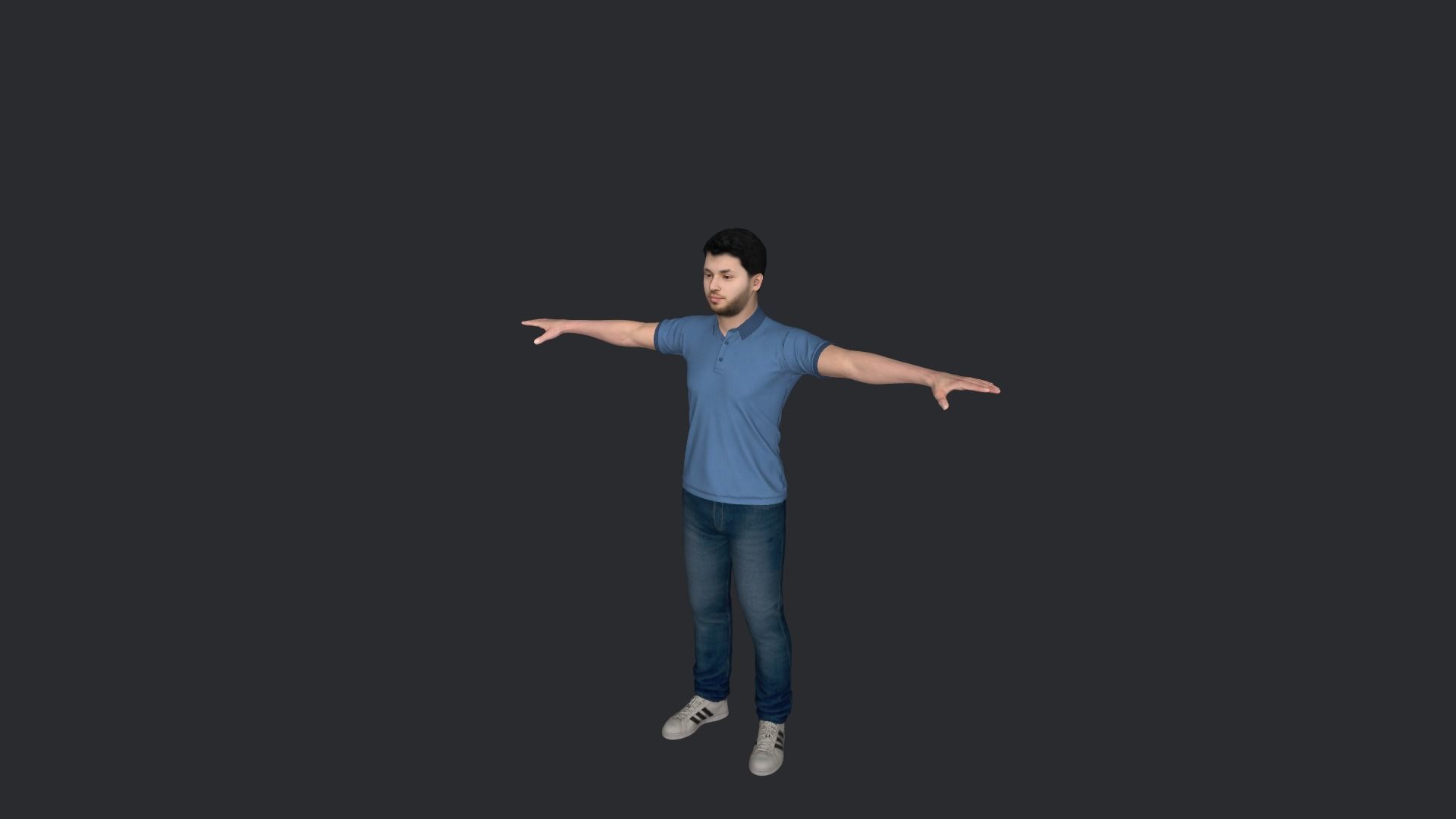 Adin Ross Hyper Realistic Full Body Rigged Character 3D model_16