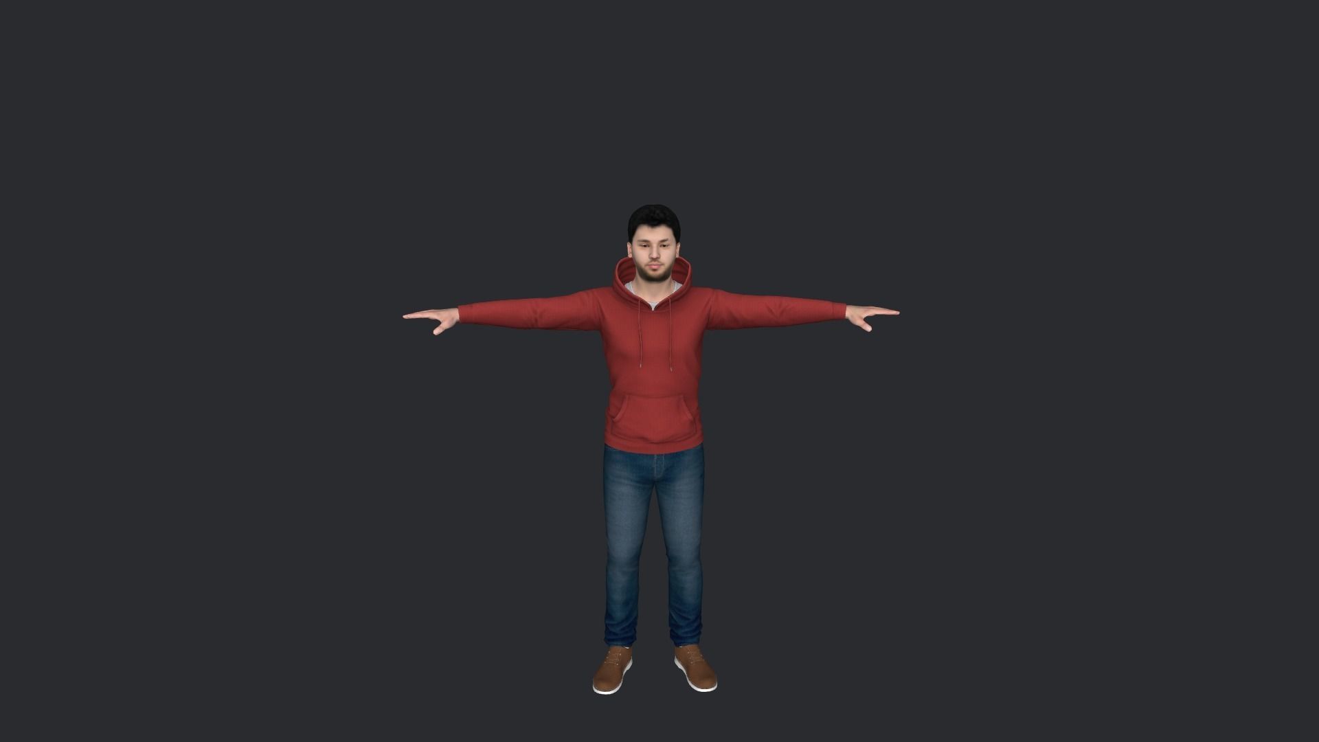 Adin Ross Hyper Realistic Full Body Rigged Character 3D model_9