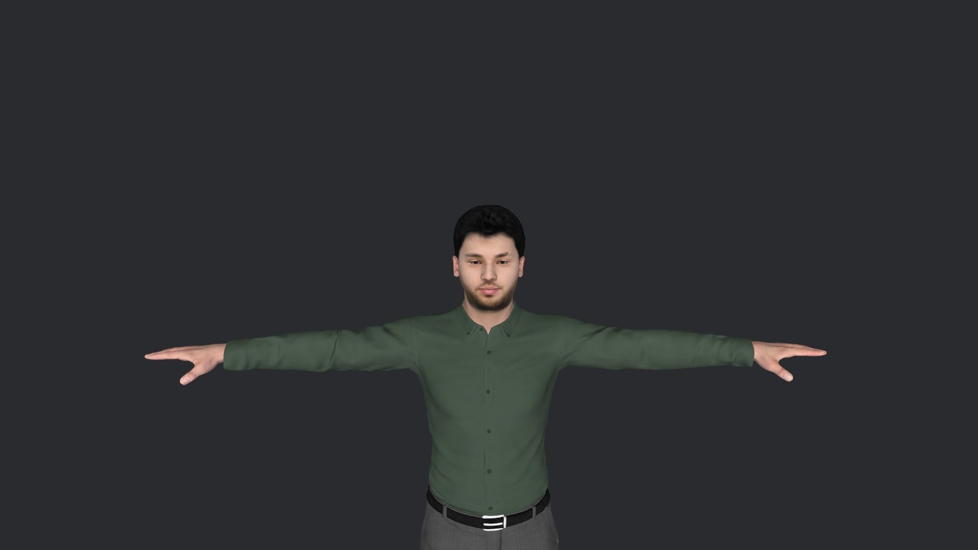 Adin Ross Hyper Realistic Full Body Rigged Character 3D model_26