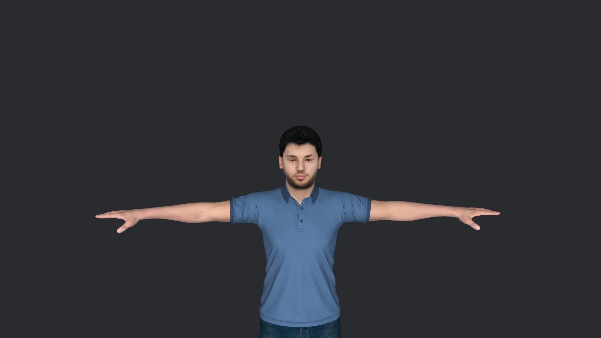 Adin Ross Hyper Realistic Full Body Rigged Character 3D model_14
