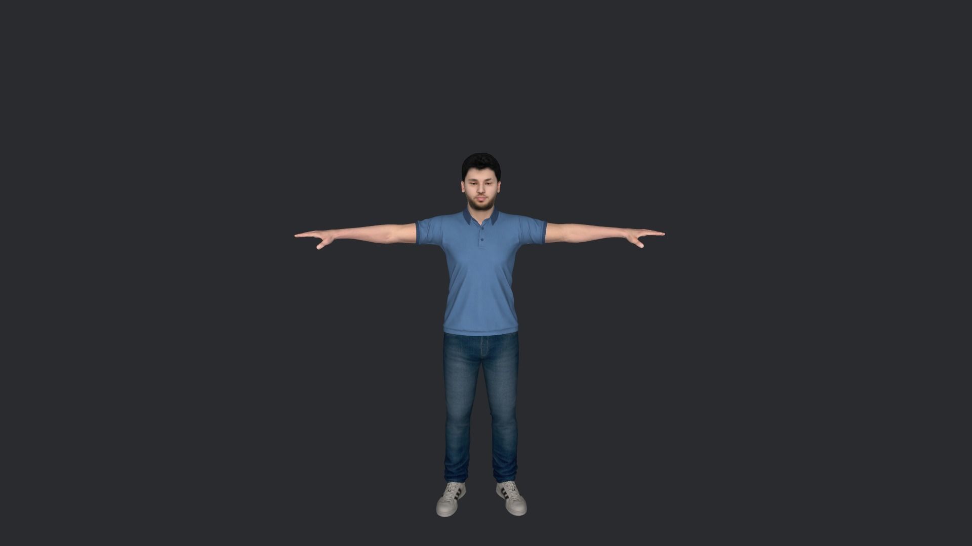 Adin Ross Hyper Realistic Full Body Rigged Character 3D model_15