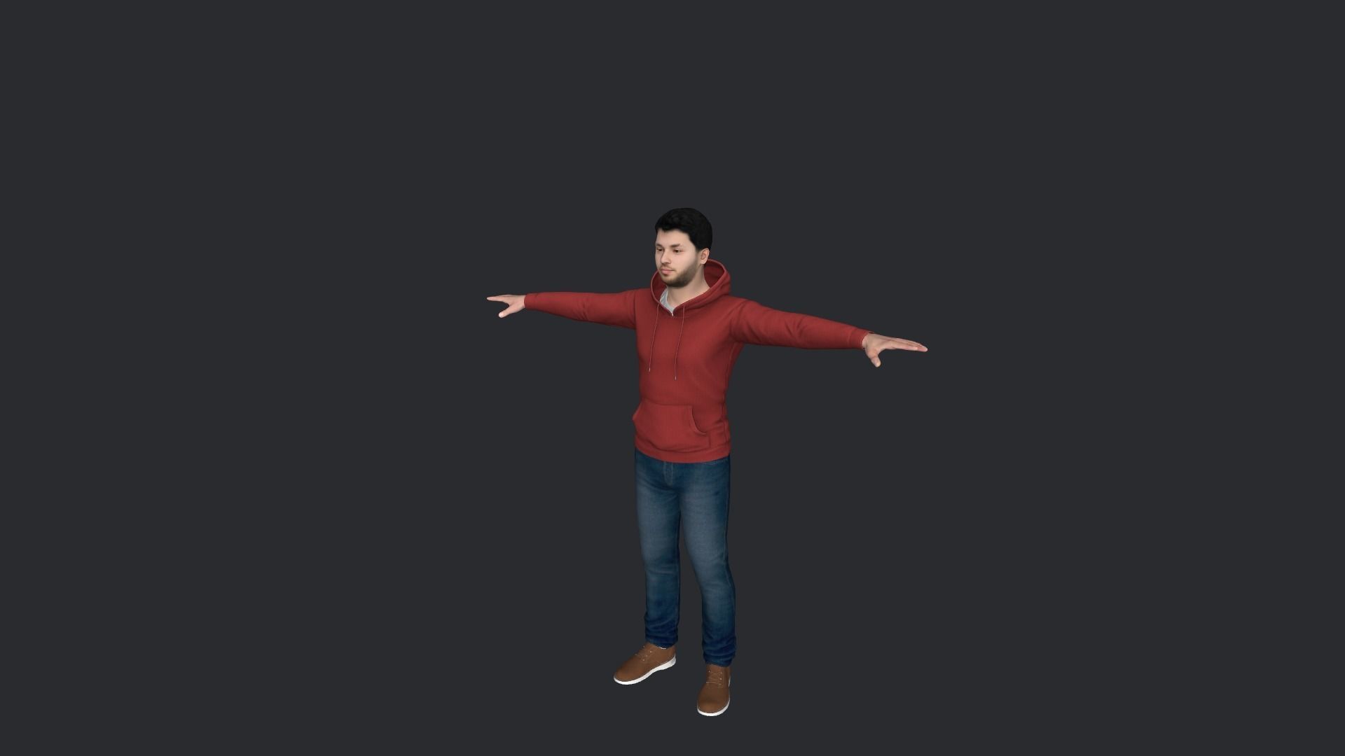 Adin Ross Hyper Realistic Full Body Rigged Character 3D model_10