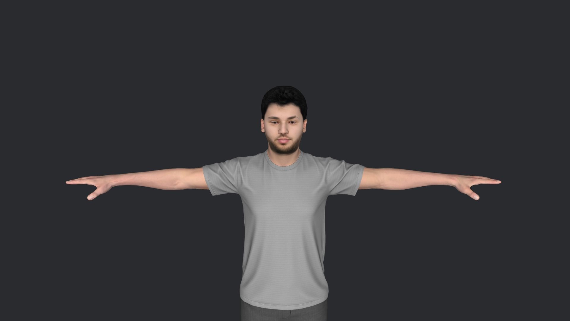 Adin Ross Hyper Realistic Full Body Rigged Character 3D model_19
