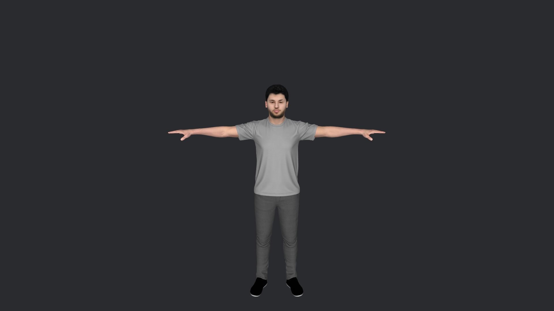 Adin Ross Hyper Realistic Full Body Rigged Character 3D model_20