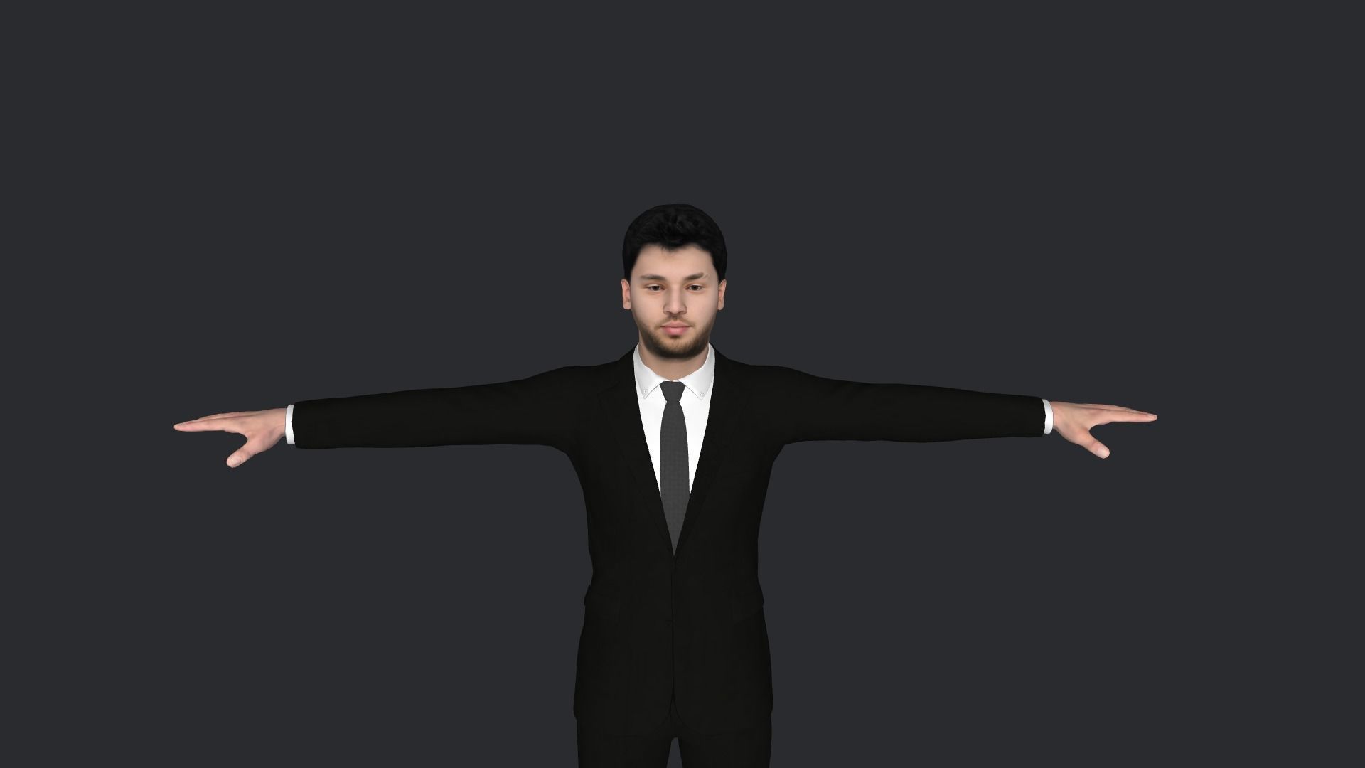 Adin Ross Hyper Realistic Full Body Rigged Character 3D model_1