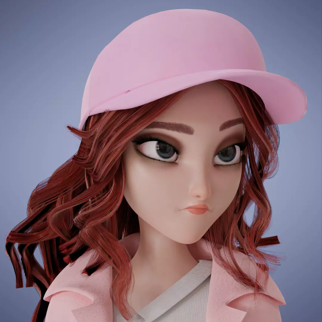 Girlbeautiful 3D model