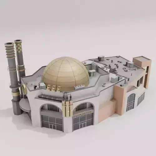 3D model Toothsome Chocolate Emporium