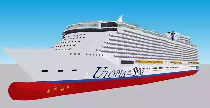 UTOPIA OF THE SEAS 3D model