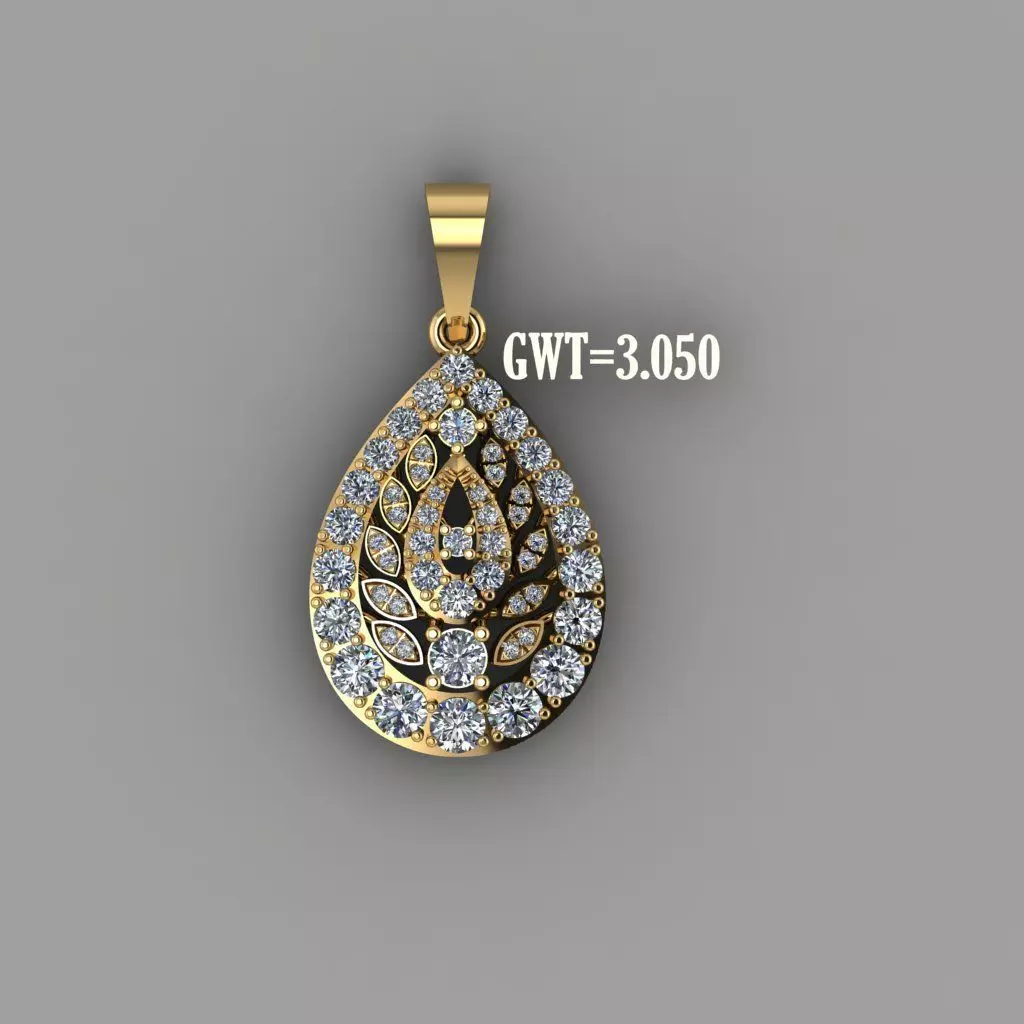 FASION PENDANT 3D model_0