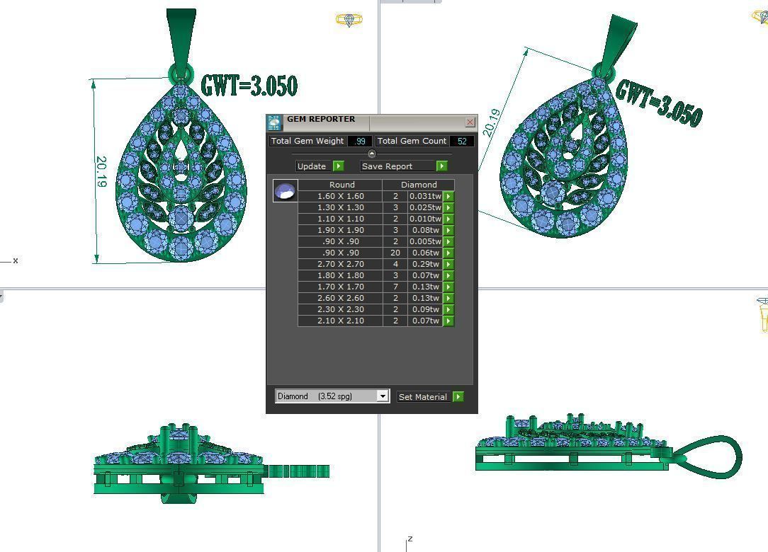 FASION PENDANT 3D model_1