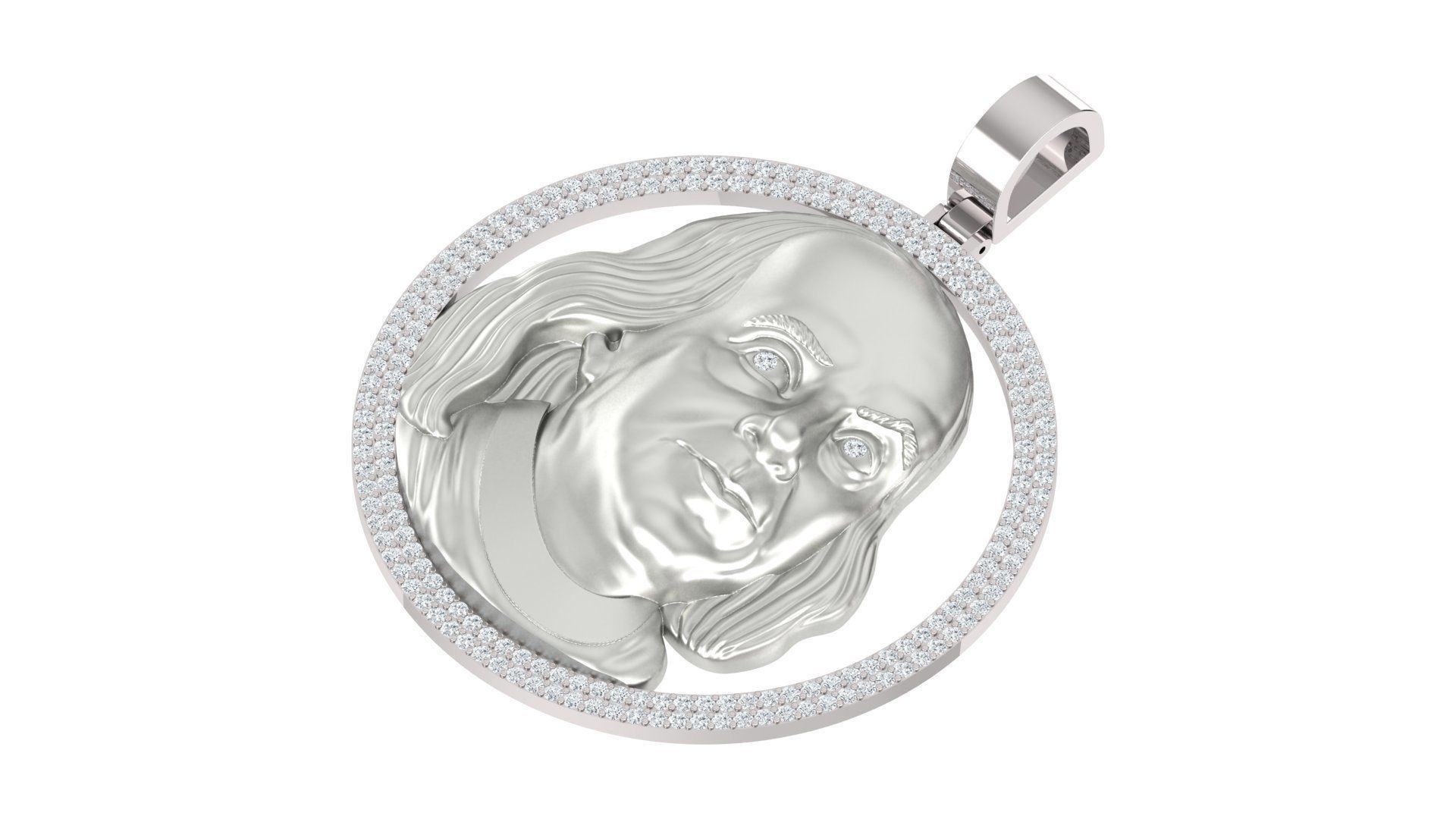 Brenjamin Franklin Pendant 3D print model 3D print model_4