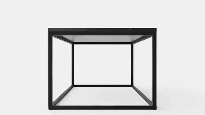 Carrie Coffee Table 120 Cm Marble Black