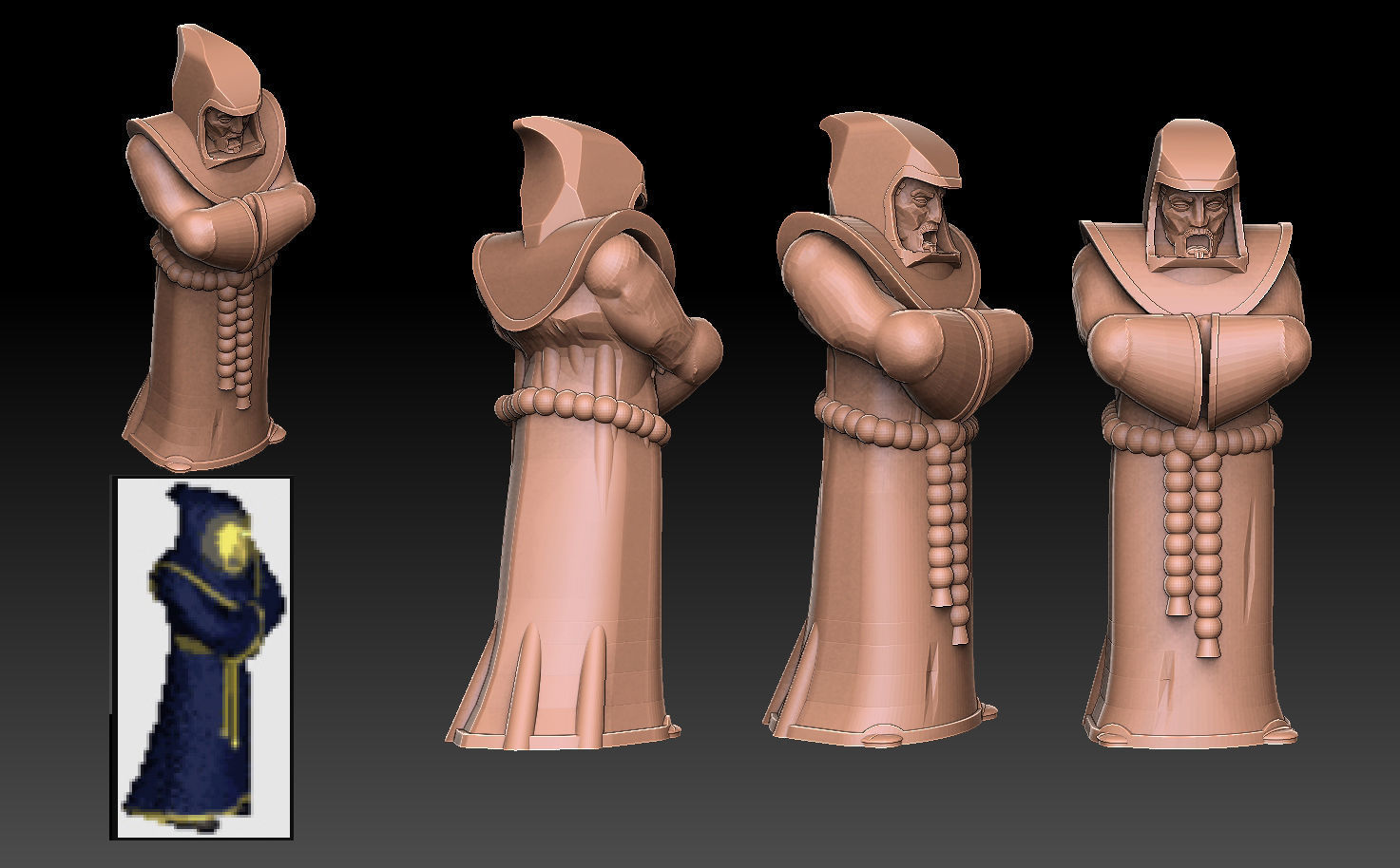 Heroes of Might and Magic 3 Chess Set 3D print model_50