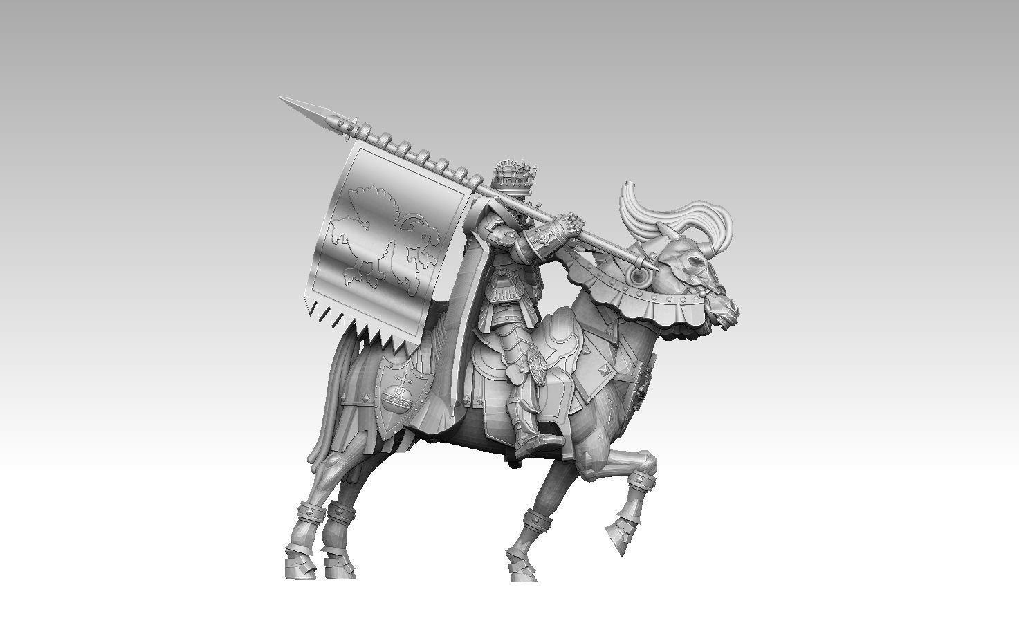 Heroes of Might and Magic 3 Chess Set 3D print model_9