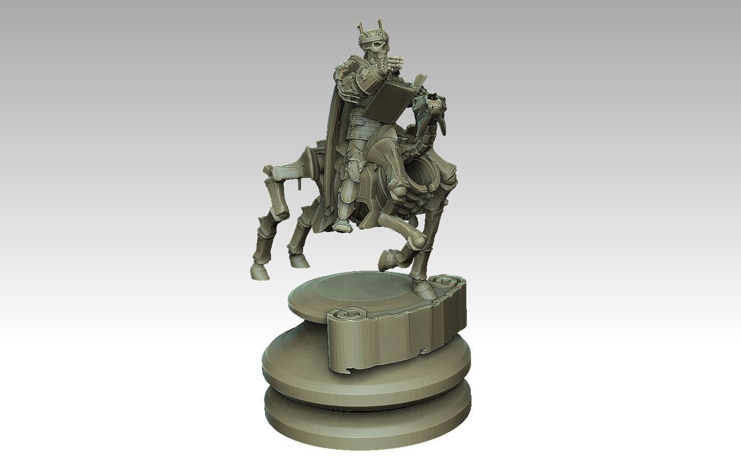 Heroes of Might and Magic 3 Chess Set 3D print model_49