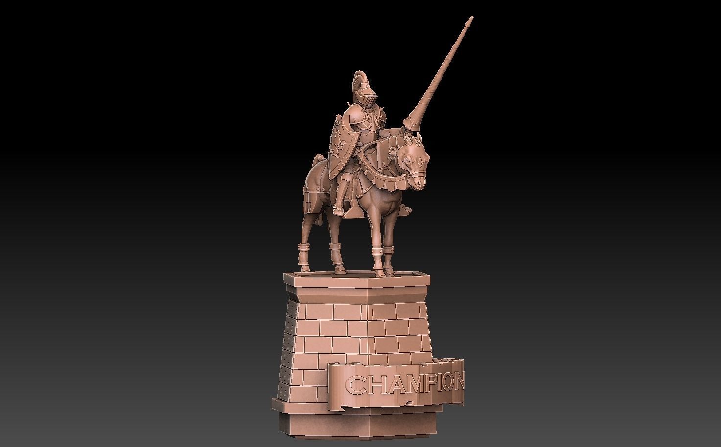 Heroes of Might and Magic 3 Chess Set 3D print model_12