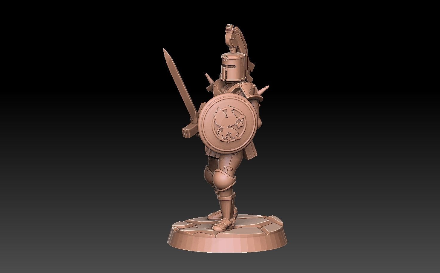 Heroes of Might and Magic 3 Chess Set 3D print model_39