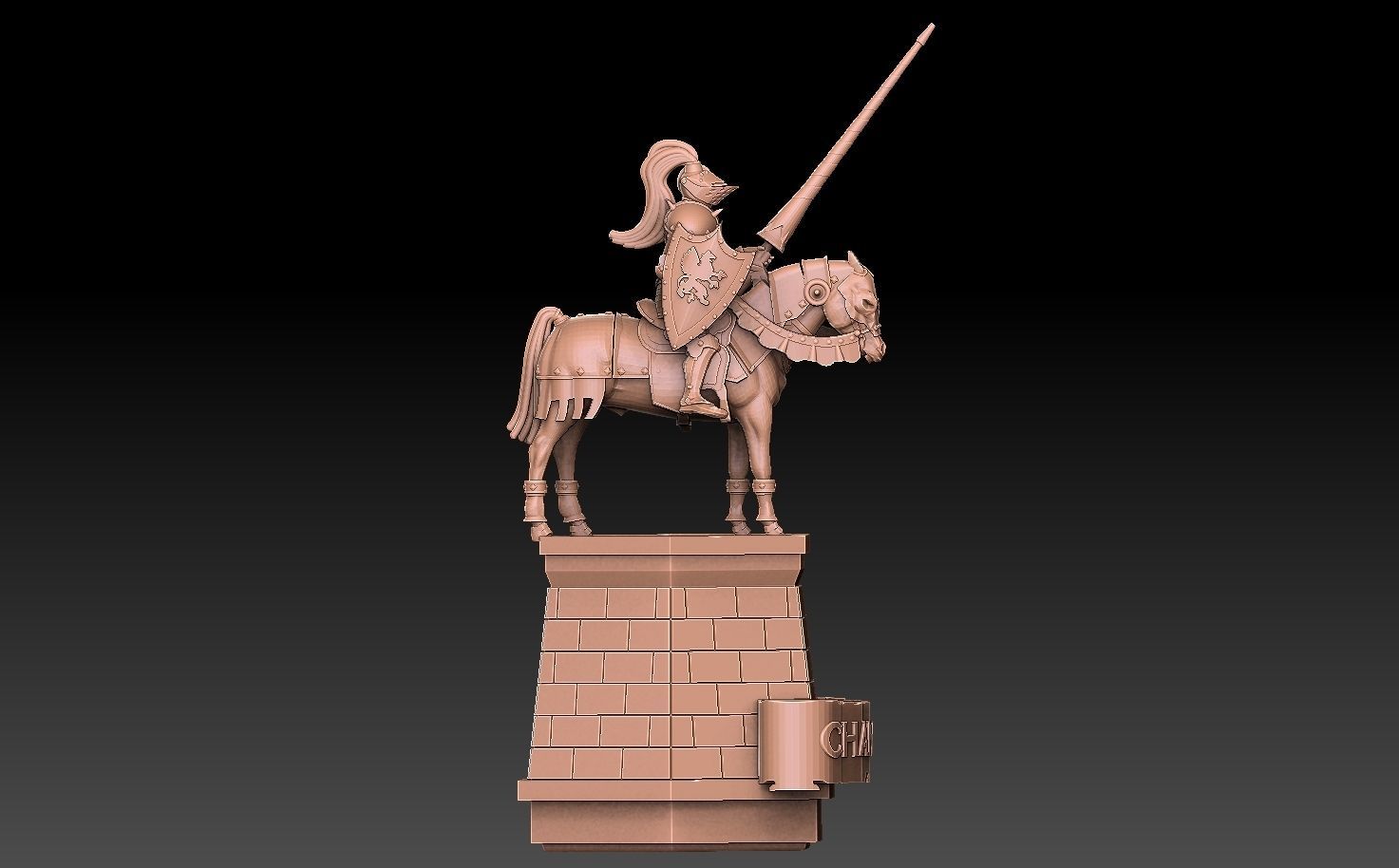 Heroes of Might and Magic 3 Chess Set 3D print model_13
