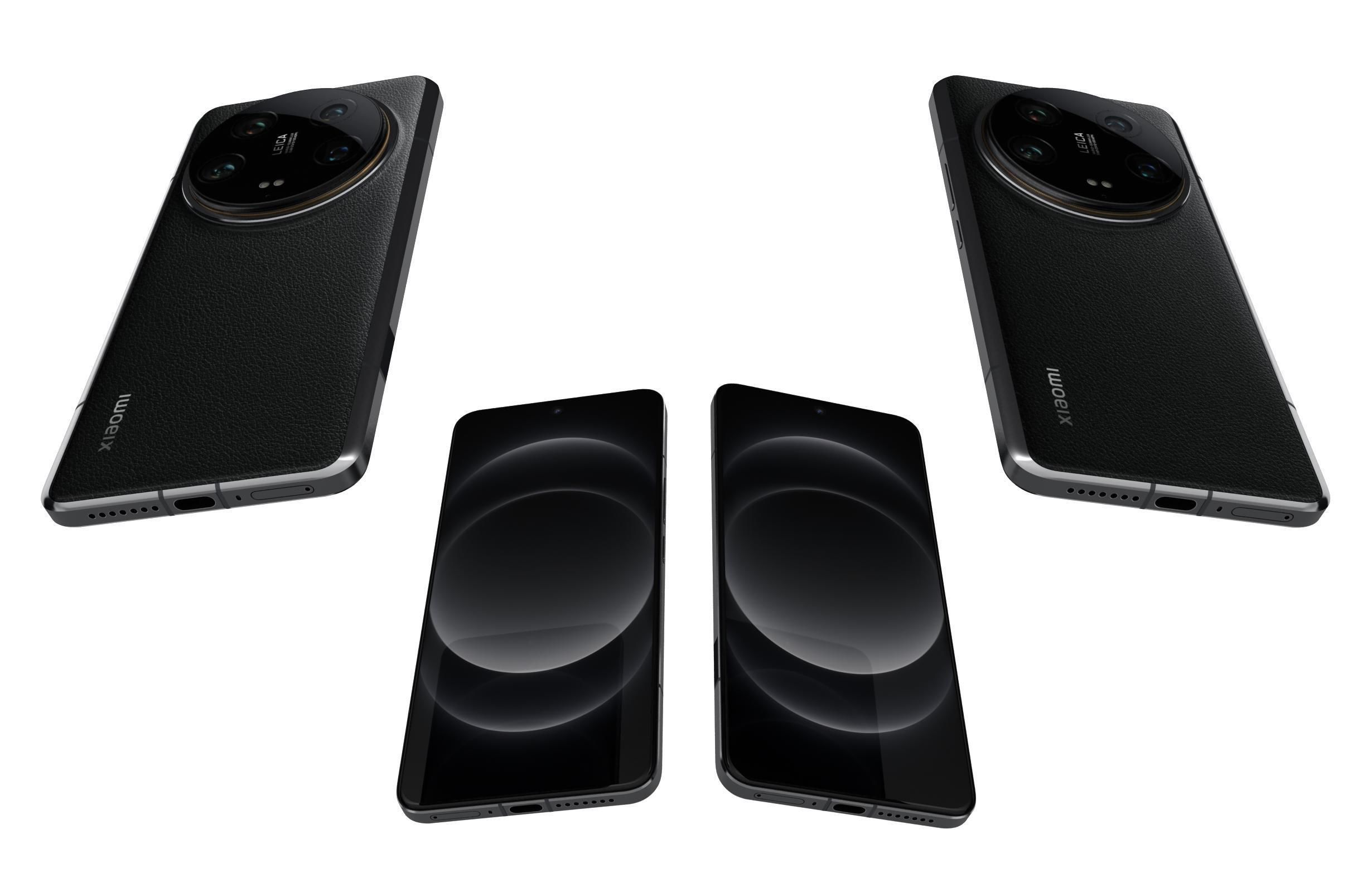 Xiaomi 14 Ultra Black 3D model_5