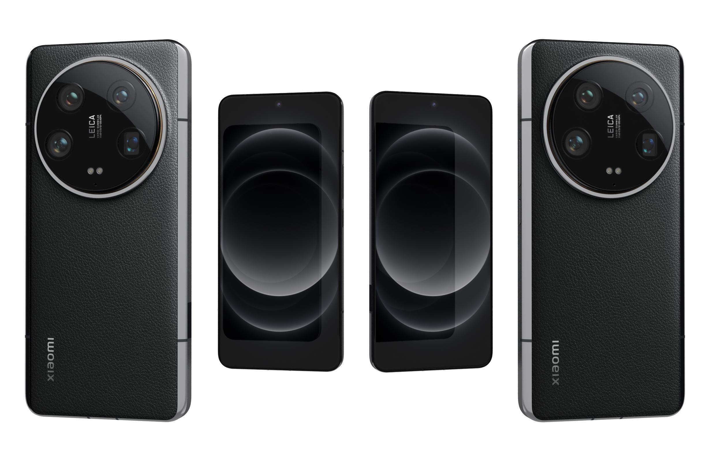 Xiaomi 14 Ultra Black 3D model_4