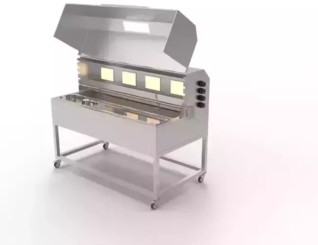Barbecue Grill Machine 3D model