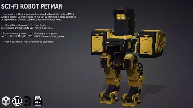 PETMAN 3D model