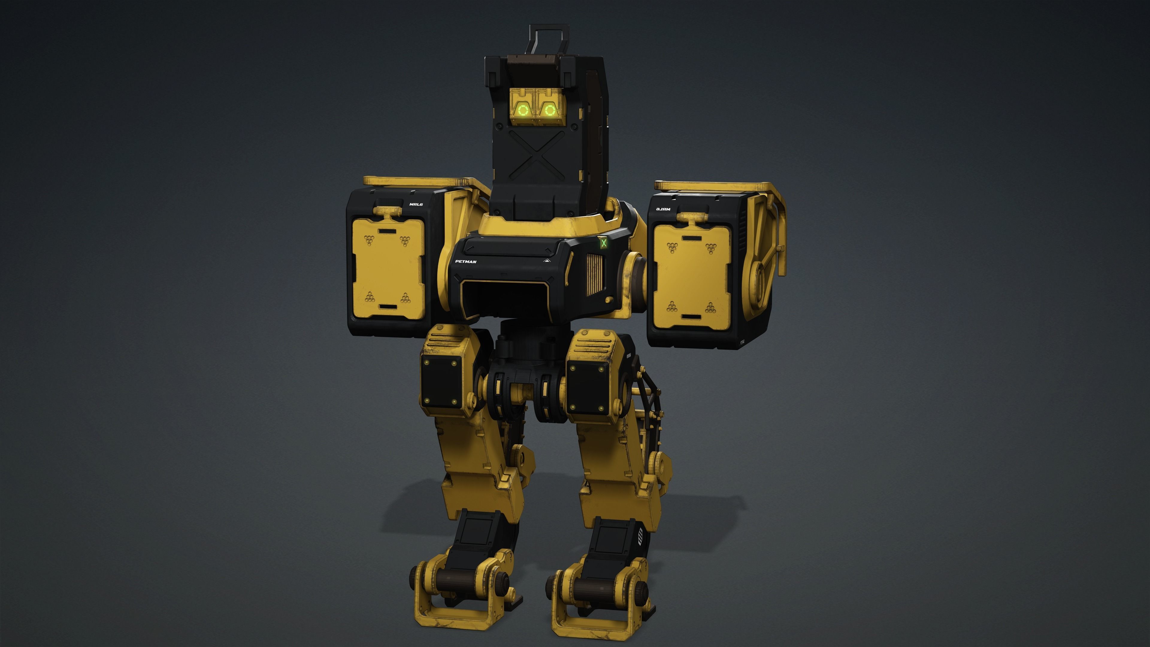 PETMAN 3D model_1