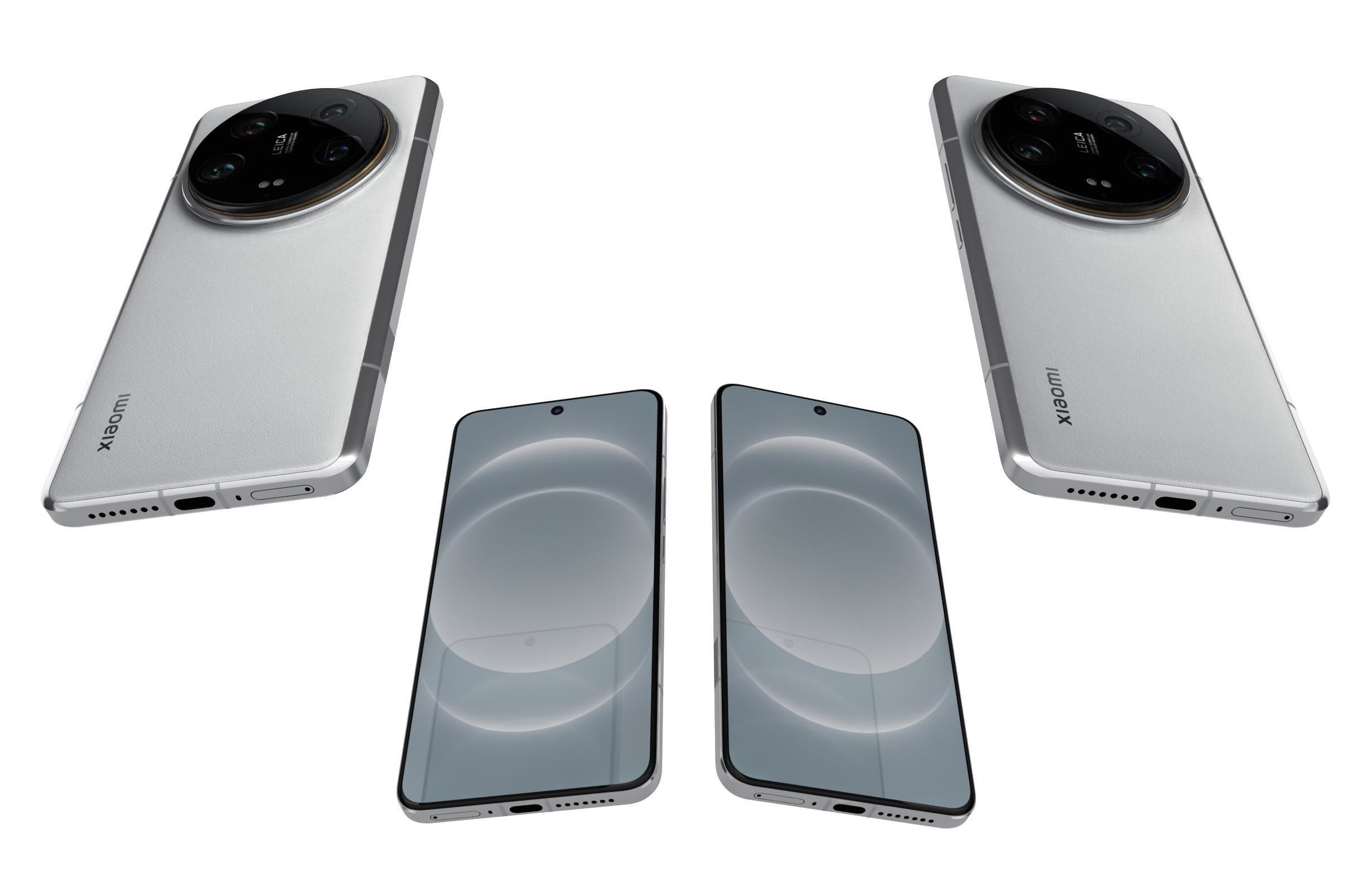 Xiaomi 14 Ultra White 3D model_5