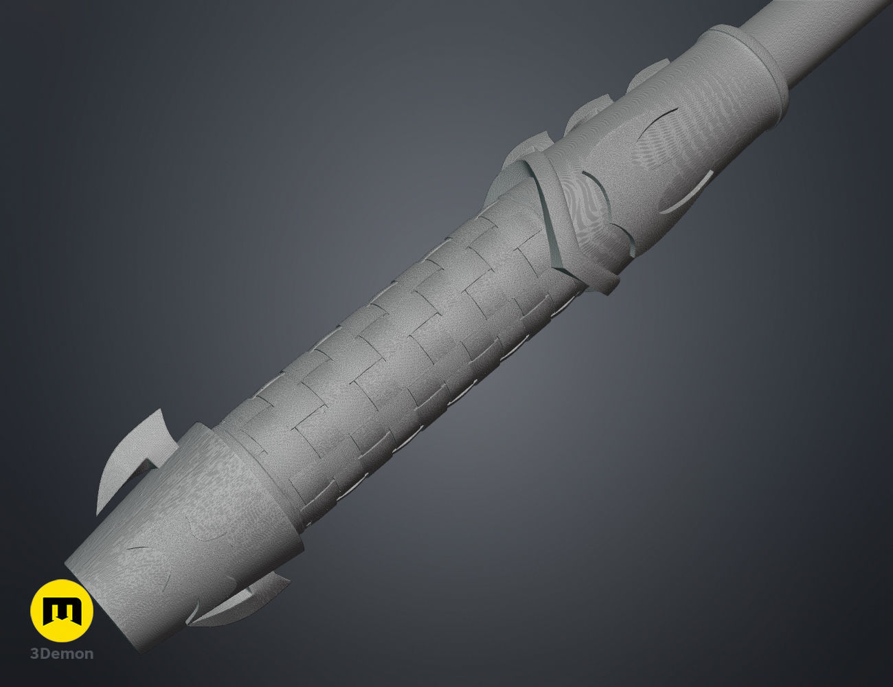 Batman wand  3D print model_8