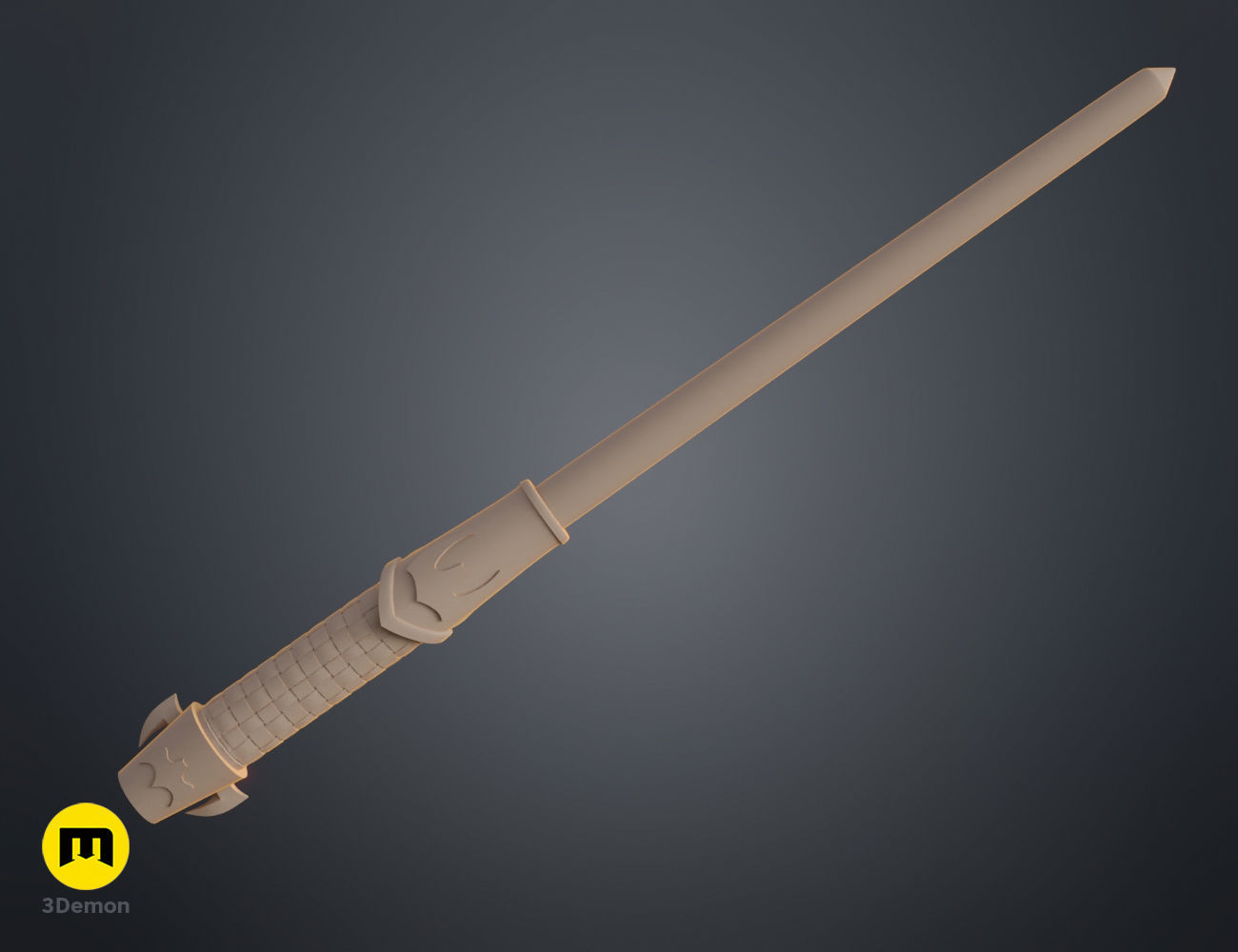 Batman wand  3D print model_4