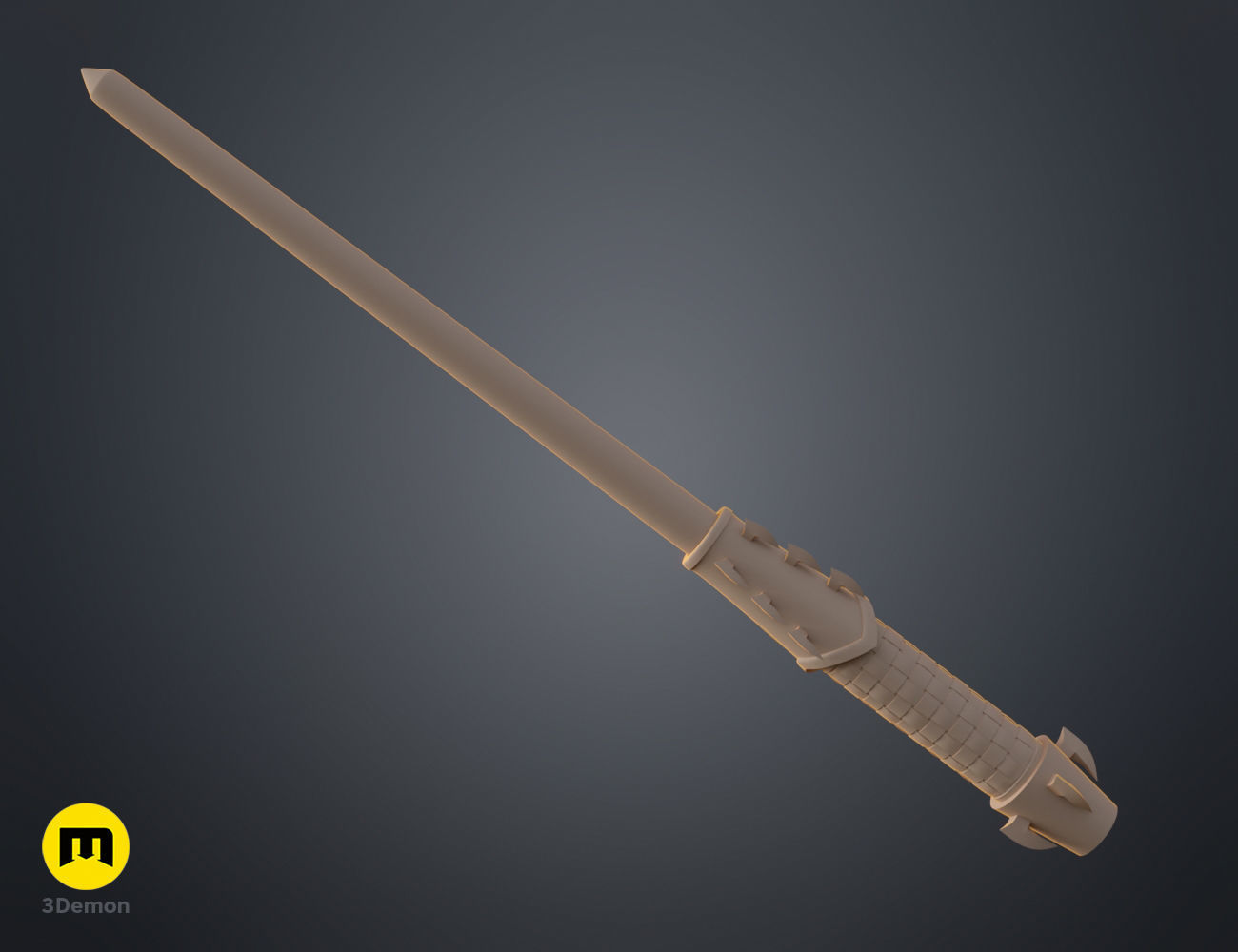 Batman wand  3D print model_6