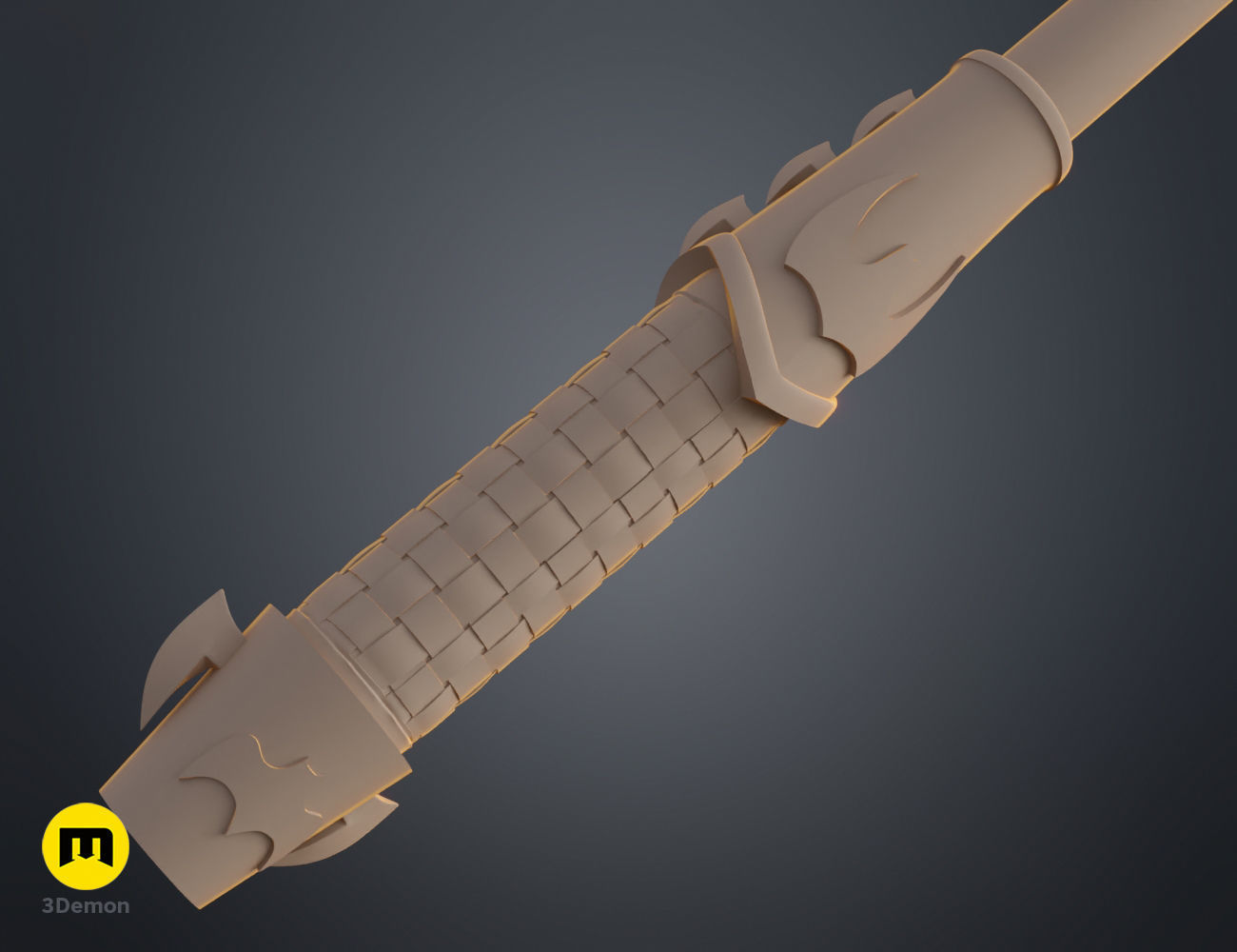 Batman wand  3D print model_5